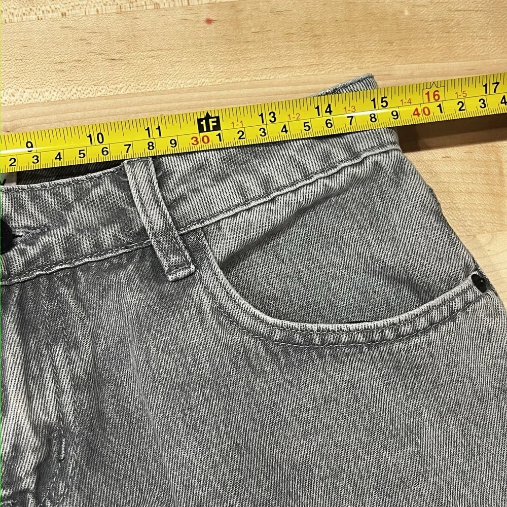 Princess Polly DNM Women''s Jeans Size 4 Wide Leg Charcoal Gray Wash